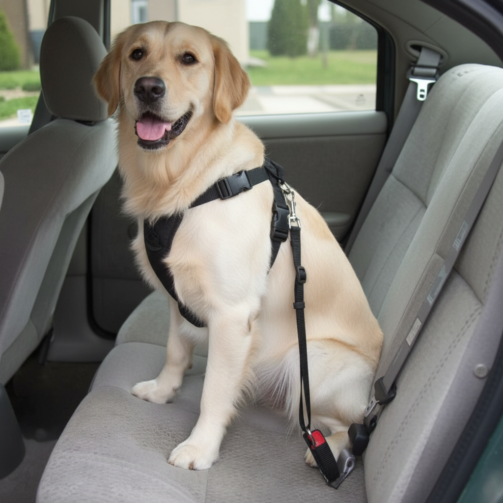 Köpek Emniyet Kemeri - Golden Retriever